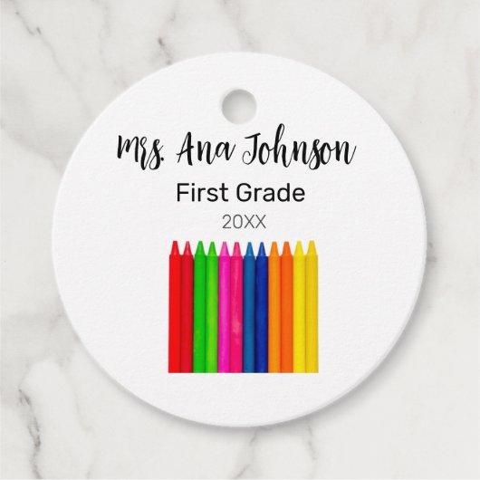 新学期クライアン名級級年の追加 フェイバータグ (正面)