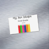 新学期クライアン名級級年の追加 マグネット名刺 (インサイチュ)