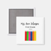 新学期クライアン名級級年の追加 マグネット (正面/裏面)