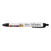 新学期クライアン名級級年の追加 黒ボールペン (ボトム)