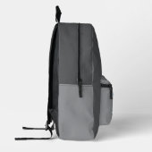 「新学期クールダック」キッズ名前をカスタムする プリントバックパック (左)