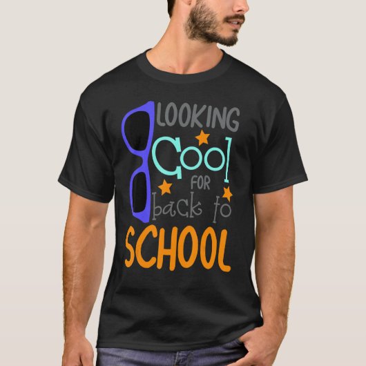 新学期クール2を検索中 Tシャツ (正面)