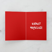 新学期グリーティングカード カード (内部)