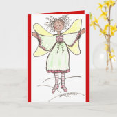 新学期グリーティングカード カード (黄色い花)