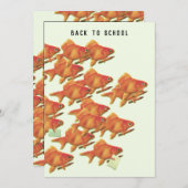 新学期グリーティングカード サンキューカード (正面/裏面)