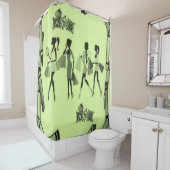 新学期グリーンショーカーテン シャワーカーテン (インサイチュ)