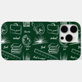 新学期グリーンホワイト Case-Mate iPhoneケース (裏面 (横))