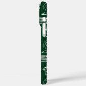 新学期グリーンホワイト Case-Mate iPhoneケース (裏面 / 左)