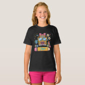 新学期コケット名前をカスタムする Tシャツ (正面フル)