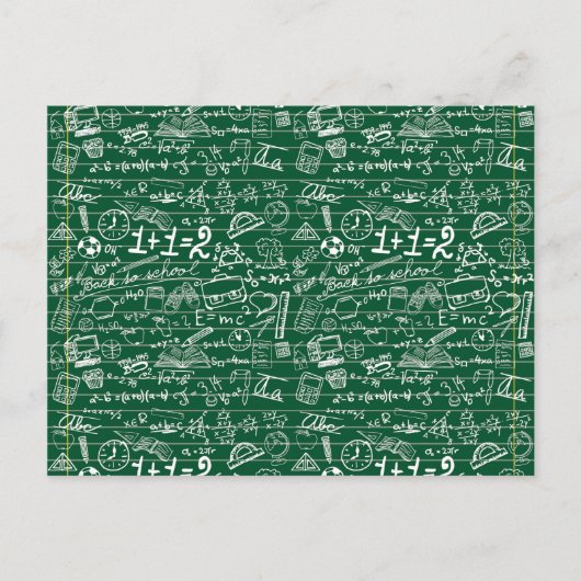 新学期コラージュ ポストカード (正面)