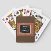 新学期シャルボードトランプ トランプ (裏面)