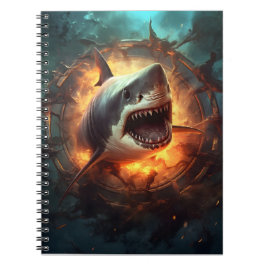 新学期シャーク海動物シャーク ノートブック