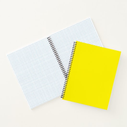 新学期シンプルイエローオーソリティ® ノートブック (内部)