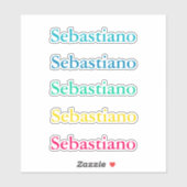 新学期シールカラフルラベル シール (シート)