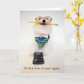 新学期スタート カード (黄色い花)