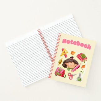 新学期スタート 💛💗📒 ノートブック