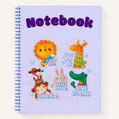 新学期スタート 💜📙📒💗 ノートブック (正面)