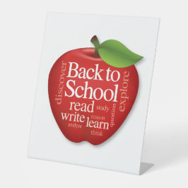 新学期スタート 台座サイン