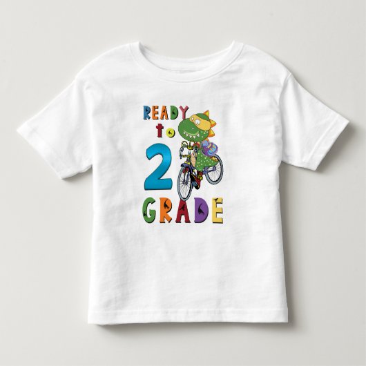 新学期スタート！2年生 トドラーTシャツ (正面)