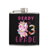 新学期スタート、3年生 フラスク (正面)