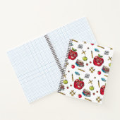 新学期スパイラルノートブック：おもしろいとカラフル ノートブック (内部)