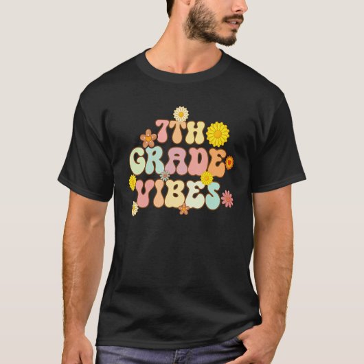新学期セブグレードビベスレトロ先生 Tシャツ (正面)