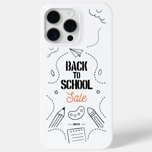 新学期タイポグラフィーデザイン Case-Mate iPhoneケース (裏面)