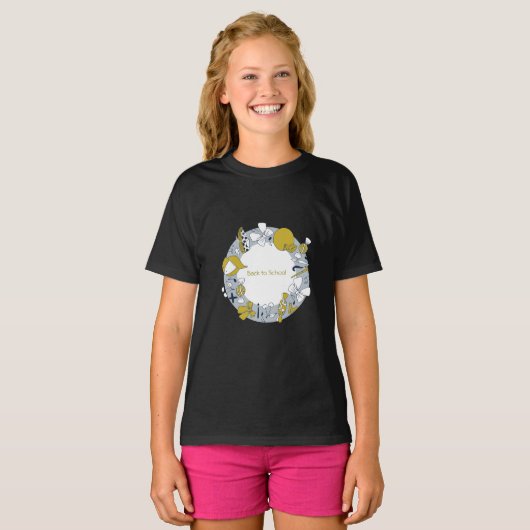 新学期ダーリング小さなもの Tシャツ (正面フル)