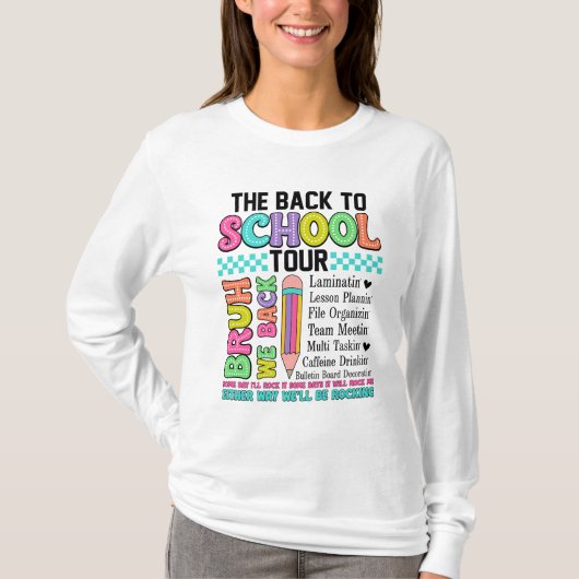 新学期ツアー Tシャツ (正面)