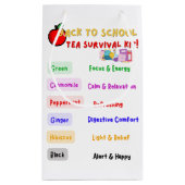 新学期ティーサバイバルキット スモールペーパーバッグ (裏面)