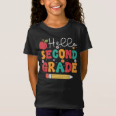 新学期ティー | Hello Second-Shirt Tシャツ (正面)
