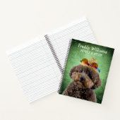 新学期トイプードルノート ノートブック (内部)