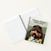 新学期トイプードルノート ノートブック (内部)