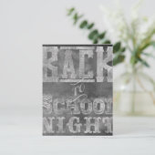 新学期ナイト招待状 招待状 (スタンド正面)