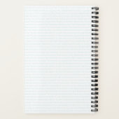 新学期ノートブック – フクロウ & 数学の公式 ノートブック (裏面)