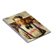 新学期ノーマンロックウェルスケッチスタイル ノートブック (右側)