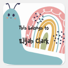 新学期ハッピーレインボーカタツムリ