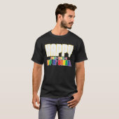 新学期ハッピー100日数学ギーク Tシャツ (正面フル)