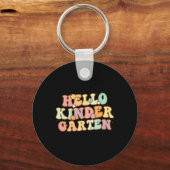 新学期ハロー幼稚園子供へボーイギル キーホルダー (裏面)