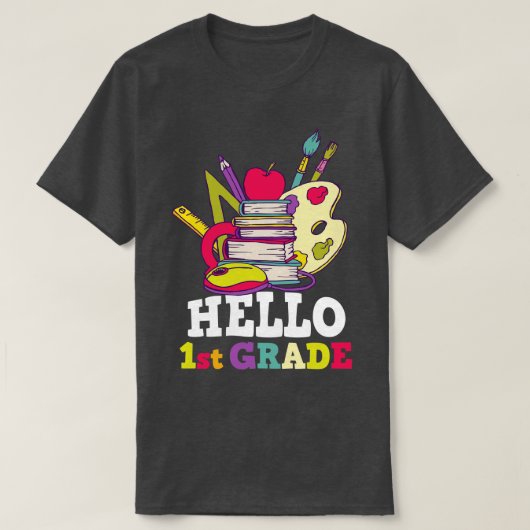 新学期ハロー1年生 Tシャツ (デザイン正面)