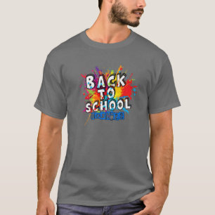 新学期バッシュ2022絞り染めハッピーファーストショオ Tシャツ