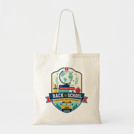 新学期バッジ デザイン トートバッグ