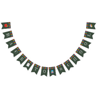 新学期バナー バンティングフラッグ