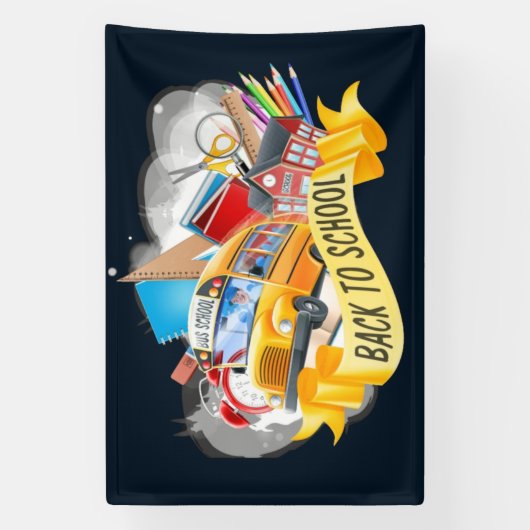 新学期バナー 横断幕 (縦)