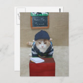 新学期ババ ポストカード (正面/裏面)