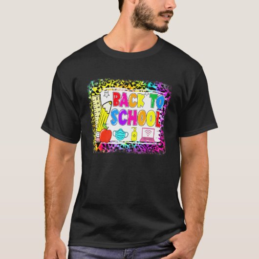 新学期バーチャルパンデミック先生初日 Tシャツ (正面)