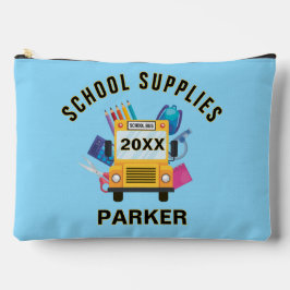 新学期パーソナライズされたカスタムキッズ アクセサリーポーチ