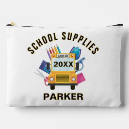 新学期パーソナライズされたカスタムキッズ アクセサリーポーチ