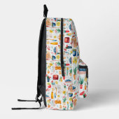 新学期パーソナライズされたバックパック プリントバックパック (左)