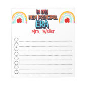 新学期パーソナライズされた新To-Do ノートパッド (正面)